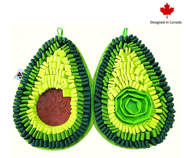 PawzNDogz Delicious Avocado Anti-Bite Snuffle Mat